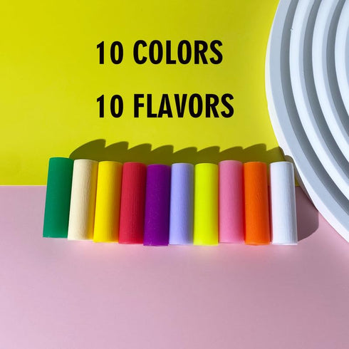 120PCS Aligner Chewies,10 Mix Colors Chew for Invisalign Aligners,Orthodontic Silicone Chompers Aligner Trays Seaters...