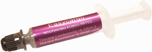 Easycargo 6.5 W/m-k Thermal Paste Kit, High Performance Thermal Grease Compound for Cooler Heatsink Interface Computer Processor CPU GPU (1-Pack)...