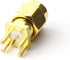 Maxmoral 5PCS SMA Male PCB Panel Edge Mount Plug with 4 Pins Stand Straight Connector RF Coax Coaxial Adapter...