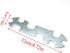 2pcs Steel Galvanized Multi-hole Bicycle Cycle Mountain Bike Wrench Portable Multi-functional Bike Repair Tool...