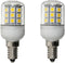 2X E14 LED 3W Equivalent 30W Incandescent Lights Bulb, DC 12V-24V Corn led Lights Bulb Warm White 3000K 30 SMD 5050...