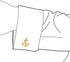 Yacht Boater Sailor Nautical Rope & Boat Anchor Cufflinks For Men Silver Yellow Gold Plated Stainless Steel...