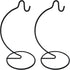SGrace Ornament Display Stand Holder Home Wedding Decoration Rack for Hanging Glass Globe Air Plant Flower Pot Stand Iron Pothook Stand Terrarium ...