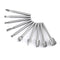 Rotarys Files Woodworking Carving Tool Set, 10pcs Burrs 1/8inch Shank Tungsten Carbide Rotarys Burr Files Woodworking Carving Tool Set...