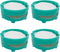 4 Pack Odor Neutralizer Cartridges for Shark Vacuum Cleaner AZ300 AZ3002 HZ300 HZ3002 IZ862H IZ562H ZD550...