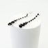 Silver Red Blue Black Necklace Earrings Jewelry Set for Bride Bridesmaid Crystal Rhinestone Wedding Prom Jewelry Accessories for Women...
