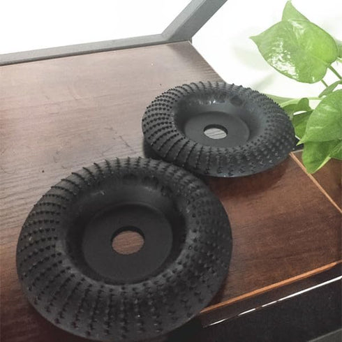 Wood Carving Disc Grinder Wheel Disc, 4 Inch(100mm) Angle Grinder Wood Carving Disc Woodworking Grinding Shaping Wheel Abrasive Rotary Tool with 5...
