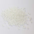 Bala&Fillic White Pearl Color 4mm Seed Beads About 1200pcs/100Grams in Bag, 6/0 Glass Craft Beads for Making Bracelet and Necklace (White Pearl)...