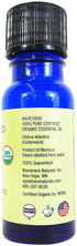 Wyndmere Essential Oils - Cedarwood Essential Oil - Certified Organic - 100% Pure Therapeutic Quality - 10ml - Made in USA...