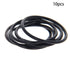 Othmro 10pcs Nitrile Rubber O-Rings, 3.1mm Wire Dia 50mm OD Metric Sealing Nitrile NBR Rubber Washers for Oil or Air Sealing, Professional Plumbin...