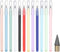 Andy's Orchids Inkless Pencil, 12PCS Reusable Everlasting Pencil with Eraser, Colorful Infinity Pencil for Writing, Drawing, Drafting, Magic No In...