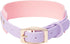 Pretty Jolly Waterproof PVC Dog Collar Colorful Soft Comfortable Pet Collars for Small Dogs Collars with Safe Adjustable Buckle Multicolor Dog Col...