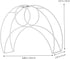 LIFKOME lamp shades desk lamp DIY lampshade bracket lamp shade brackets frame for DIY lamp table lampshade frames Metal DIY Lamp Cover Frames tabl...