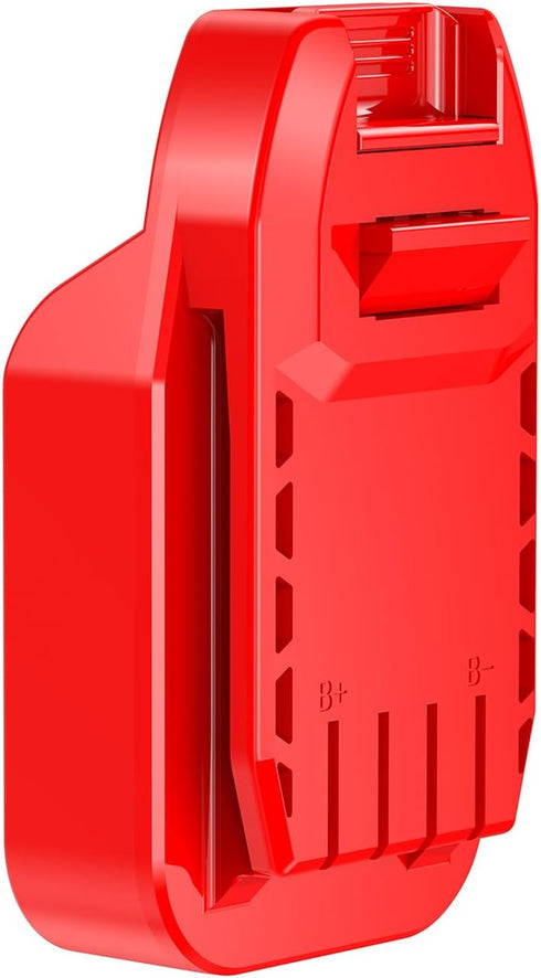 Adapter Only Fits Craftsman V20 (NOT Old 20v) Cordless Tools for Dewalt 20v MAX XR Platform Lithium Batteries-Adapter Only, Red...