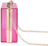 Cute Transparent Acrylic Shoulder Bag Clear Crossbody Evening Clutch Purse Handbag With 2 Gold Chain For Women...
