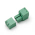 10Set 3.81mm Pitch Male Female 2-Pin PCB Screw Terminal Block Connector Plug KF2EDGK - Green, 300V 8A...