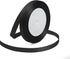 3/8 Inches x 25 Yards Black Satin Ribbon Solid Fabric Ribbons for Crafts, Wedding Decor, DIY Hair Accessories, Sewing, Gift Package Wrapping, Vale...