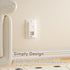 EUDMEON 2 Pack Light Switch Guard Cover,Child Proof Wall Switch Guard Baby Safety Light Switch Cover prevent from Lights Turning on/off by kids (W...