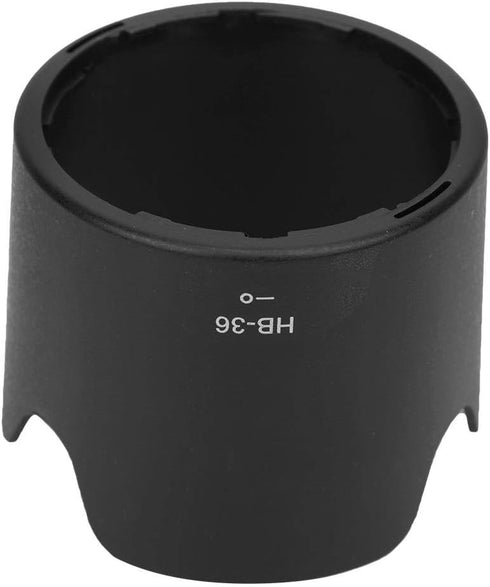 Camera Lens Hood for Nikon Quality Plastic Material Replacement HB-36 Plastic Lens Hood for Nikon AF-S VR Zoom-Nikkor 70-300mm f/4.5-5.6G IF-ED...