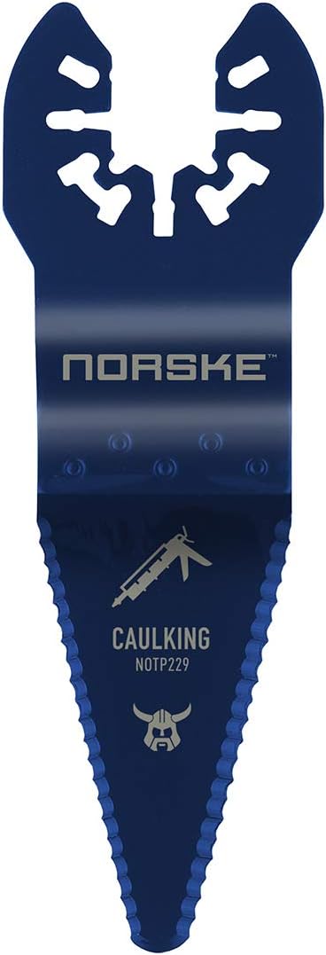 Norske Tools NOTP229 Caulking Scraper Oscillating Multi Tool Accessory Blade for Removing Sealants...