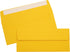 LUXPaper #10 Business Envelopes | Peel & Press | 4 1/8" x 9 1/2" | Sunflower Yellow | 80lb. Text | 50 Qty...