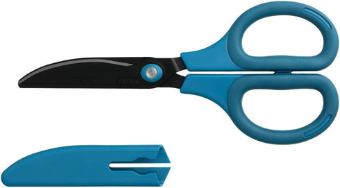 Nakabayashi NH-HF175B Blade Town Seki Scissor Craftsman Supervised Hikigiri Fluorine Coat, Blue...