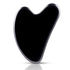 Gua Sha Facial Tools, Obsidian Guasha Tool for Face & Eye Gua Sha Stone for Puffiness Reducing & Jawline Sculpting Face Stone Gua Sha Tools for Sk...
