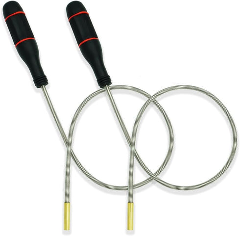 GUTIMORE Flexible Magnetic Pickup Tool, Pack of 2, 25" Long Flexible Magnet Snake Pickup, Bendable Magnetic Pickup 2LB...