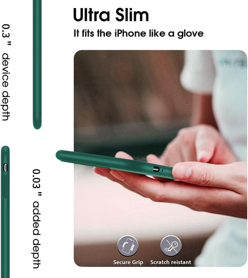 X-level Compatible with iPhone 11 Case,Slim Fit Soft TPU Matte Surface Ultra-Thin Phone Case Lightweight Full Protective Back Cover for Women Comp...