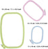 3 Pieces 3 Sizes Square Embroidery Hoops Plastic ABS Cross Stitch Hoops for DIY Embroidery Craft,with 16pcs Gold Eye Sewing Needles...