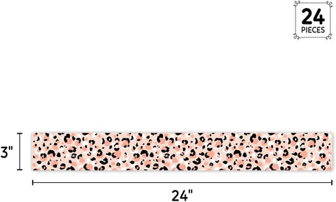 CTP Jungle Friends Blush Leopard EZ Border, Bulletin Board Border Top Classroom Decorating Accents (Creative Teaching Press 10985)...