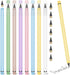 Infinity Pencil,7PCS Inkless Pencil Inkless Magic Pencil with Extra 7 Eraser Reusable Everlasting Pencil with 7 Replaceable Nibs for Writing Drawi...