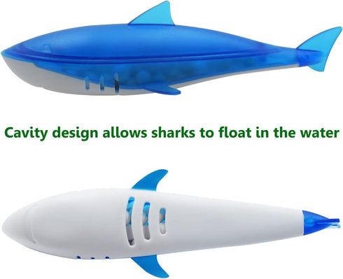 6pcs Shark Humidifier Cleaner Shark Fish Tank Cleaner for Drop, Droplet, Adorable, Warm & Cool Mist Humidifiers, Fish Tank...