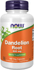 NOW Supplements, Dandelion Root (Taraxacum officinale) 500 mg, Herbal Supplement, For Dietary, 100 Veg Capsules...