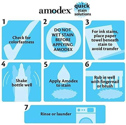 Amodex Ink & Stain Remover 1oz Bottle...