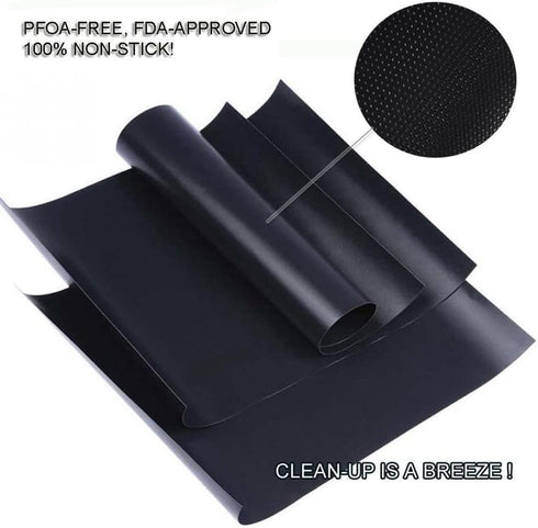Heavy Duty Oven Liner? Teflon Liner BBQ Grill Mats for Toaster Ovens, Dishwasher Safe, Best Oven Mat for Bottom of Oven(1Pack,40 * 60cm)...