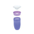 Nuby Wonder Cup with 360 Smart Edge Silicone Rim - (3-Pack) 10 oz - Aqua/Purple/Pink...