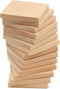Wood Tiles, 2 x 2 Inch, Pack of 25 Blank Wood Squares for Crafts, Wood Burning, Laser Engraving, and DIY, by Woodpeckers...