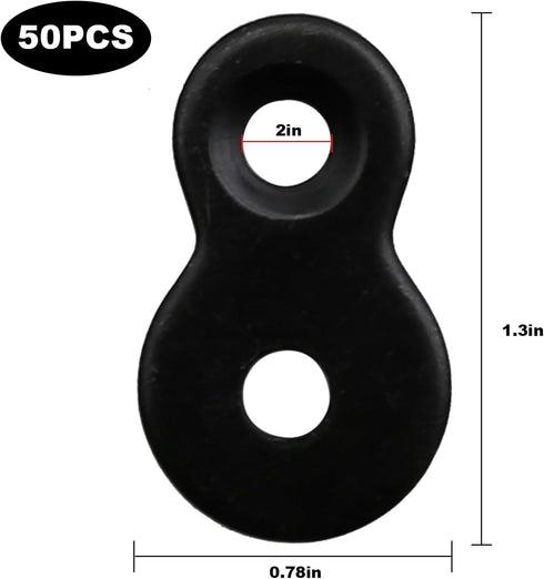 48PCS Fastener Steel Table Top Fastener, Heavy Duty Hardware Desk Top Fastener for Table, Wood, 12 Gauge Steel...