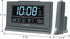 DreamSky Digital Alarm Clock with Battery Backup, 5 Inch Large Display, Auto Set Clock, USB Charging Ports, 12/24H...