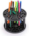 49 Holes Paint Brush Holder Stand-Artist Paint & Makeup Brushes Holder for Pens, Pencils or Small Tools (Black)...