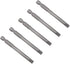 uxcell 5 Pcs 6mm Slotted Tip Magnetic Flat Head Screwdriver Bits, 1/4 Inch Hex Shank 3-inch Length S2 Power Tool...