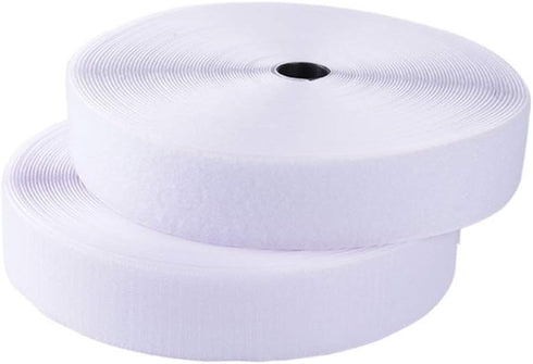 Sew on Hook and Loop Tape 3/4 Inch Width, Non-Adhesive Sticky Back, Sewing Fastening Tape Nylon Fabric Fastener Interlocking Tape Sewing Fasteners...