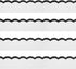 72 Feet Classroom Bulletin Board Borders Black and White Wavy Line Scalloped Border Trims Black and White Bulletin Board Stripes for Classroom Bul...