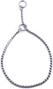 Silver Dog Chain Collar Choke Pet Training Snake Collar with Heavy Links, 26 in, 5 mm...