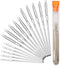Hekisn Large-Eye Blunt Needles, Stainless Steel Yarn Knitting Needles, Sewing Needles, Crafting Knitting Weaving Stringing Needles,Perfect for Fin...