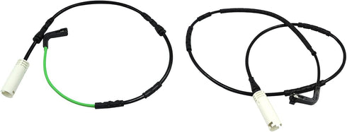 HiSport Front and Rear Brake Pad Wear Sensor 34356789440 + 34356789445 Replacement for BMW E81 E87 E82 E88 E90 E91 E92 E93...