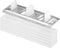 Prime-Line N 6661 Nylon Adjustable Floor Guide and Carpet Riser, White and Metallic (Single Pack)...