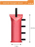 120 LBS Canopy Sand Bags, 4-Pack Middle Strap Sandbags for Canopy Tent, Large Storage Canopy Weights (Without Sand) (Red)...