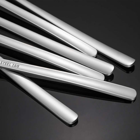 Briout 9 Inches Long Handle Spoon, 12 Pieces Iced Coffee Spoons, Ice Cream Tea Spoons, Premium 18/8 Stainless Steel Cocktail Stirring Spoons for M...